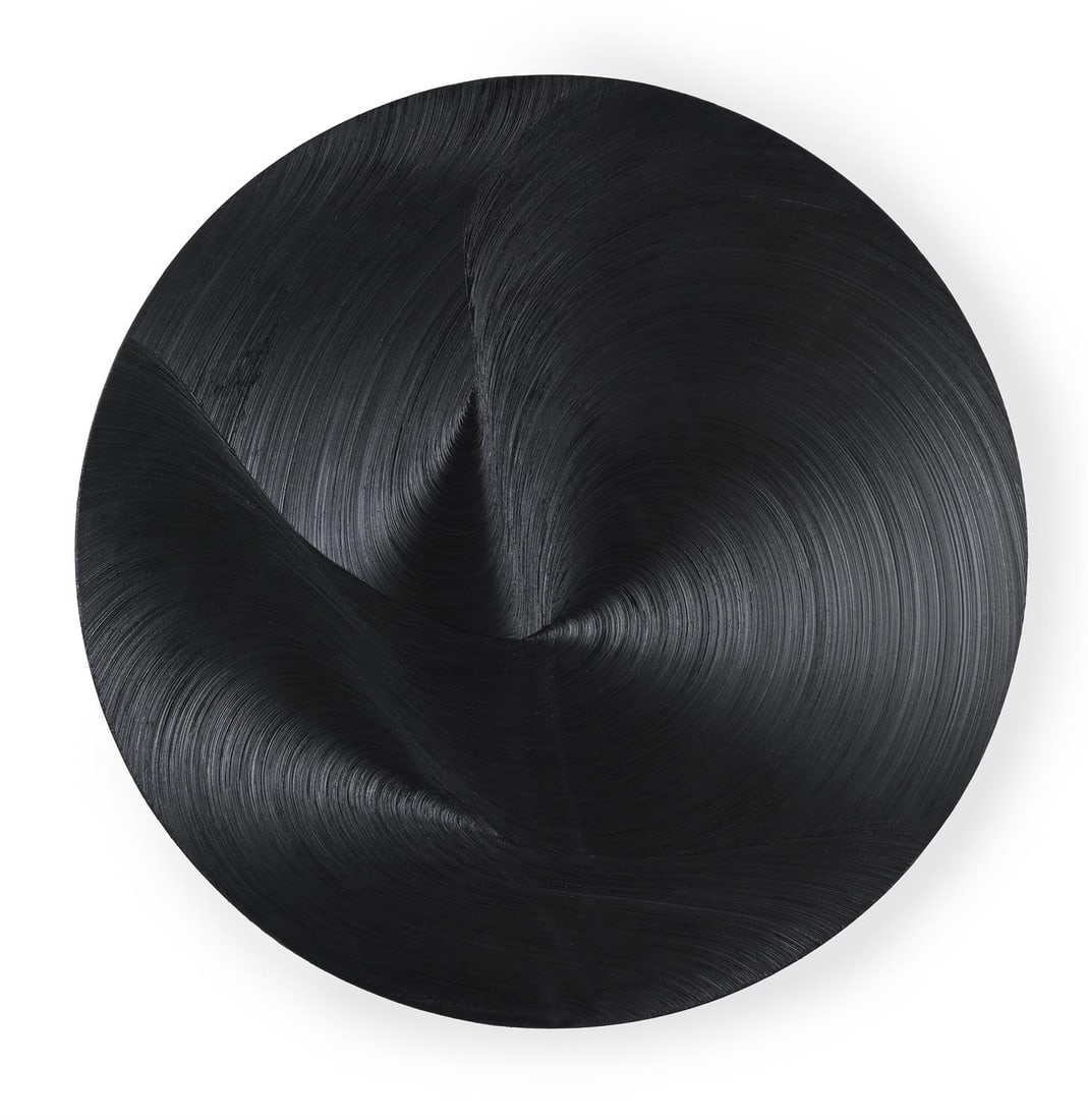 JAMES AUSTIN MURRAY (AMERICAN B. 1969), QUIET SPIRIT: JAMES AUSTIN MURRAY (AMERICAN B. 1969)QUIET SPIRITOil on canvas laid to boardSigned, titled and dated 2018 (verso)Diameter: 122cm (48in.)UnframedProvenance:Lyons Wier Gallery, New YorkA bespoke London