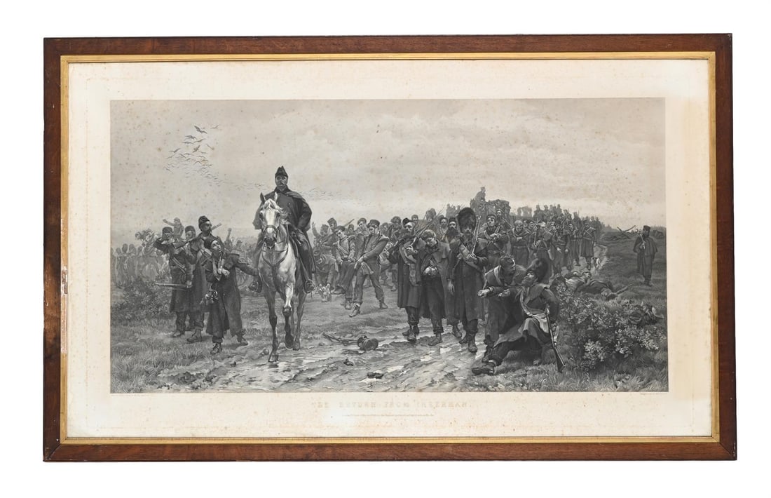AFTER ELIZABETH SOUTHERDEN THOMPSON (BRITISH 1846-1933), FOUR MILITARY PRINTS - 5