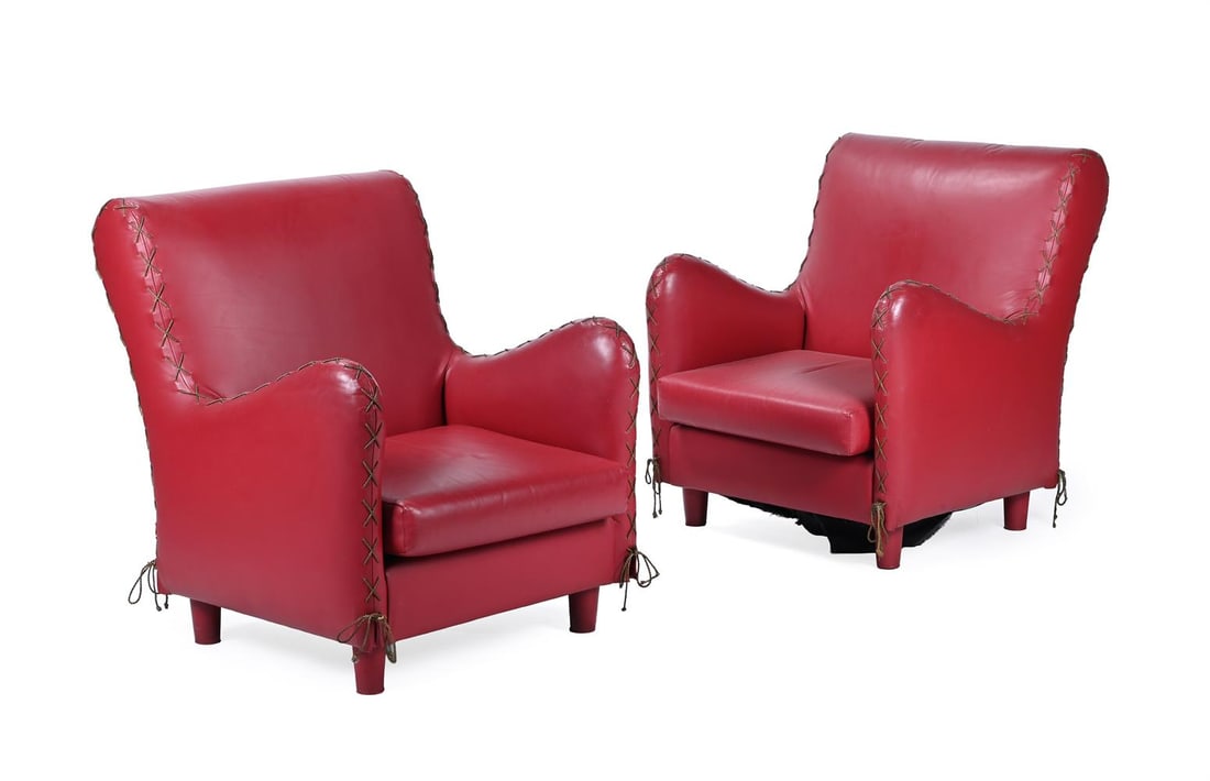 ELIZABETH GAROUSTE AND MATTIA BONETTI A PAIR OF ARMCHAIRS - 2