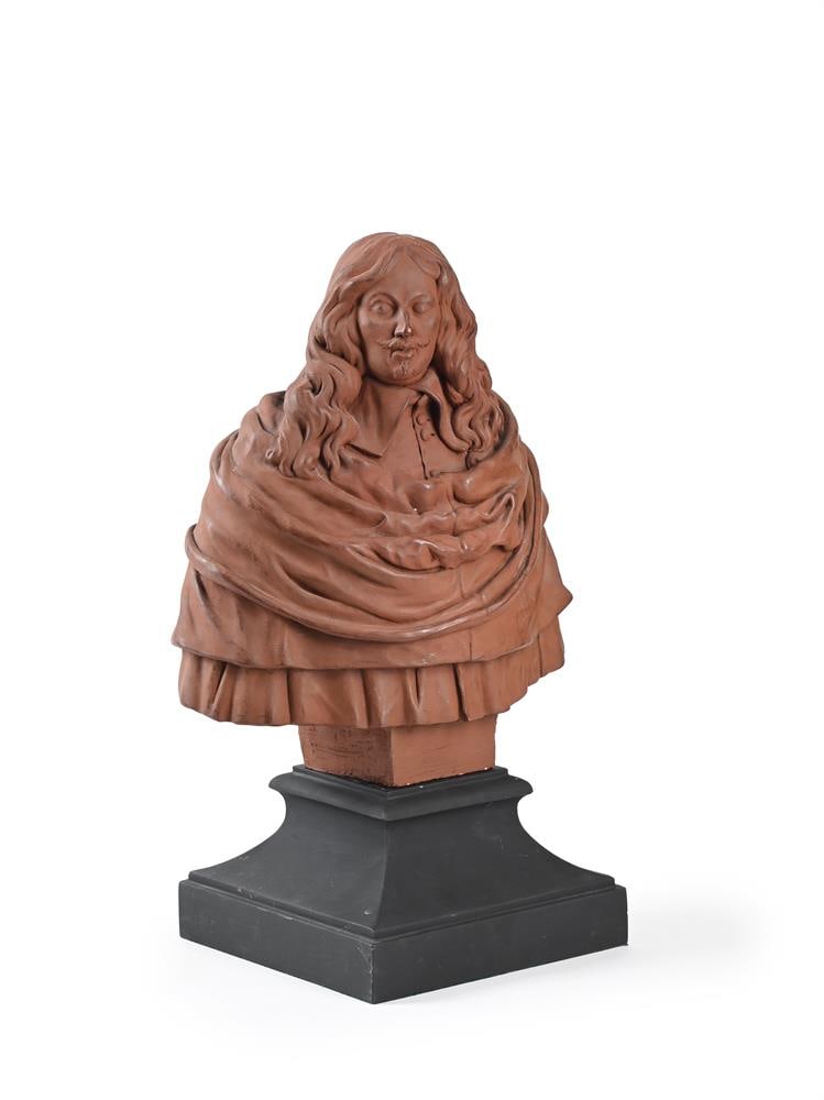 A TERRACOTTA BUST OF ADRIAEN BROUWER (1605-1638), LATE 19TH CENTURY - 2