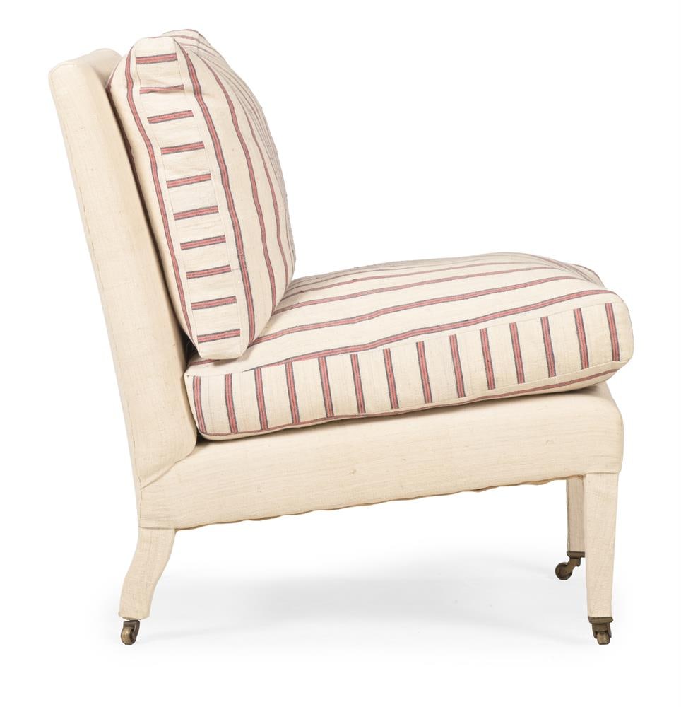 A ROBERT KIME UPHOLSTERED SIDE CHAIR, 20TH CENTURY - 3