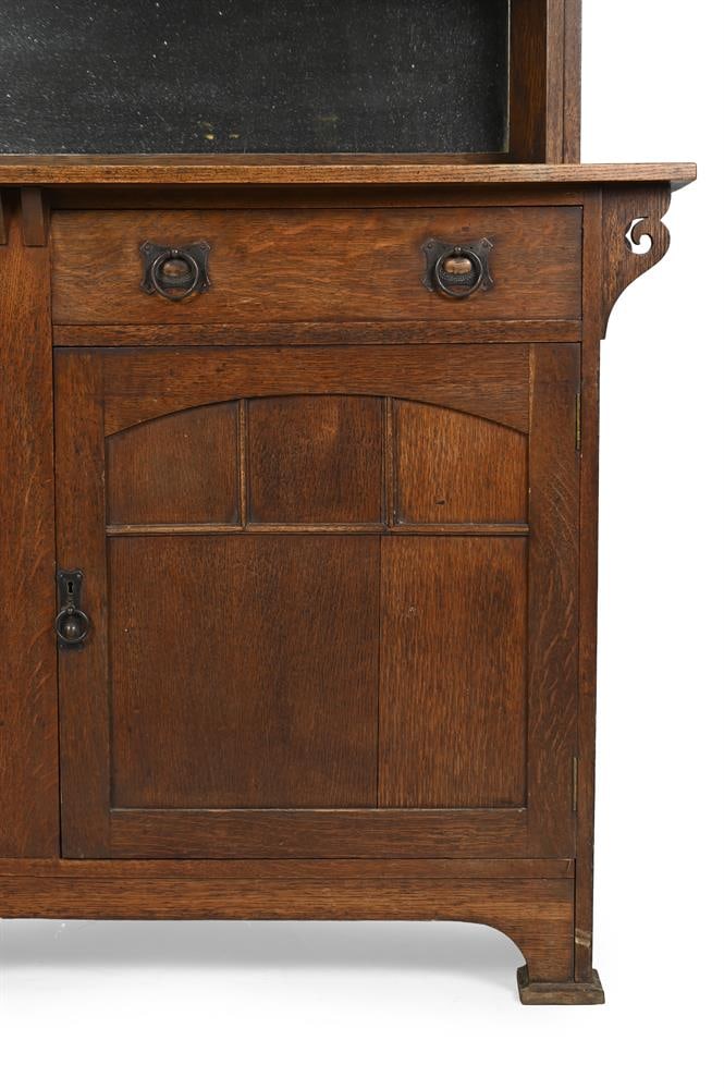 AN OAK ARTS AND CRAFTS DRESSER, CIRCA 1890 - 3