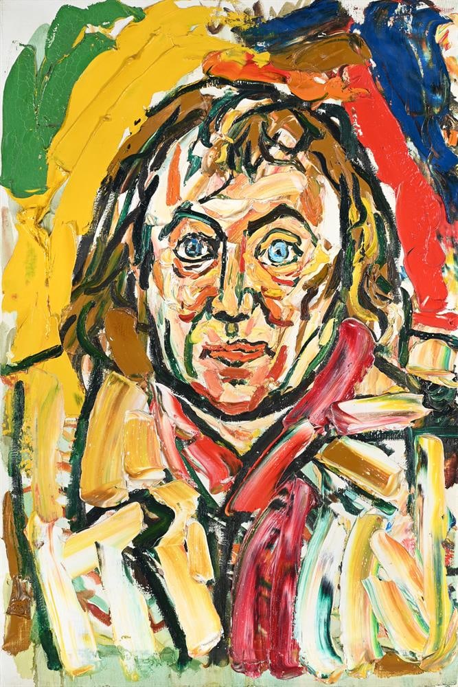 JOHN BRATBY (BRITISH 1928-1992), PORTRAIT OF JOHNNY SPEIGHT - 2