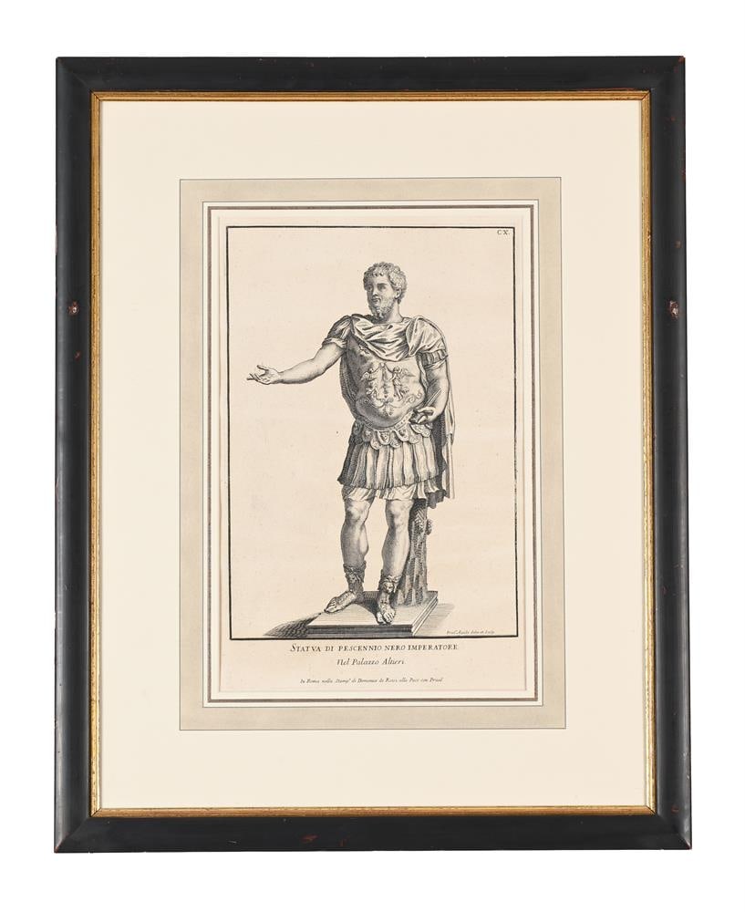 AFTER FRANCESCA AQUILA, A SET OF FOUR PRINTS OF CLASSICAL STATUES (4) - 3