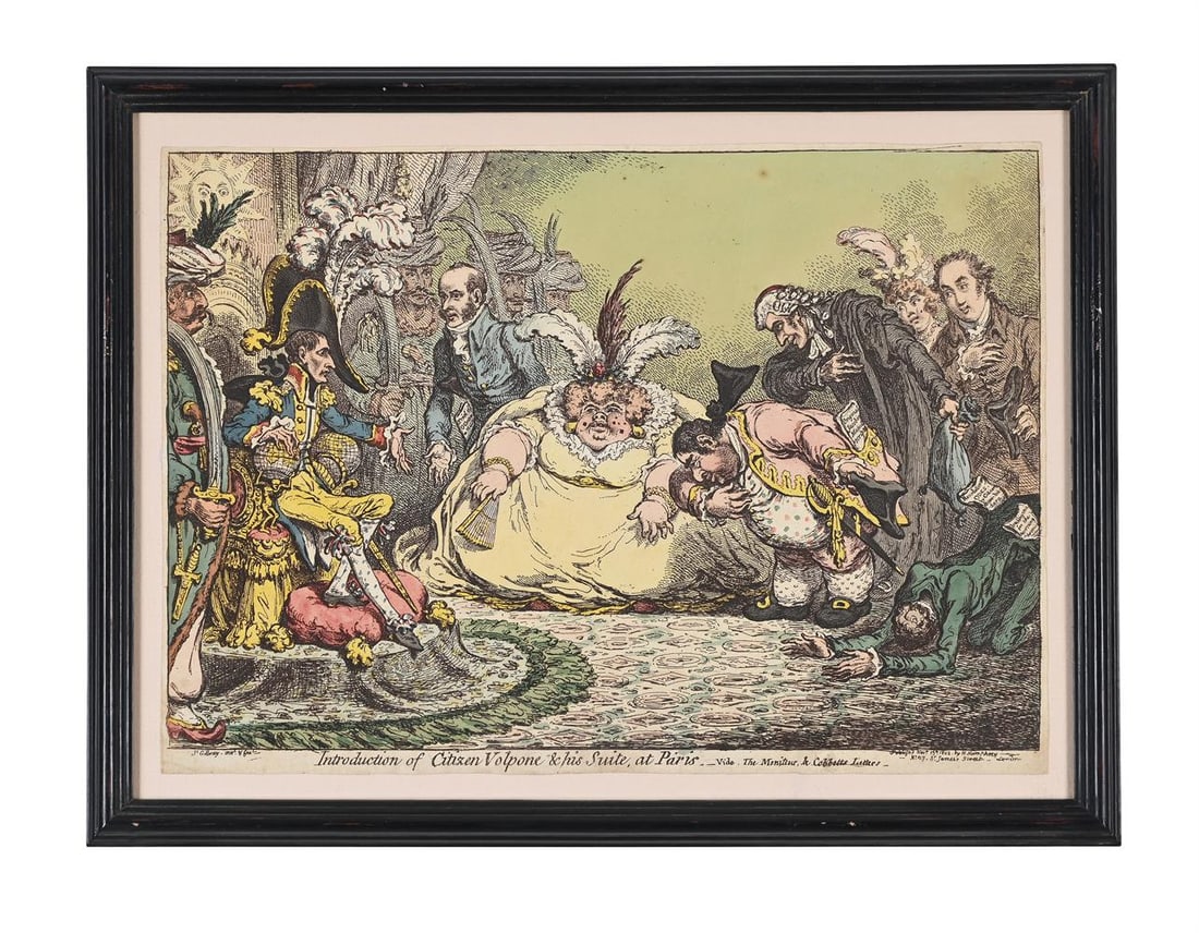 AFTER JAMES GILLRAY AND HANNAH HUMPHREYDEMOCRACY; THE GRAND CORONATION; WITH OTHERS (7) - 3