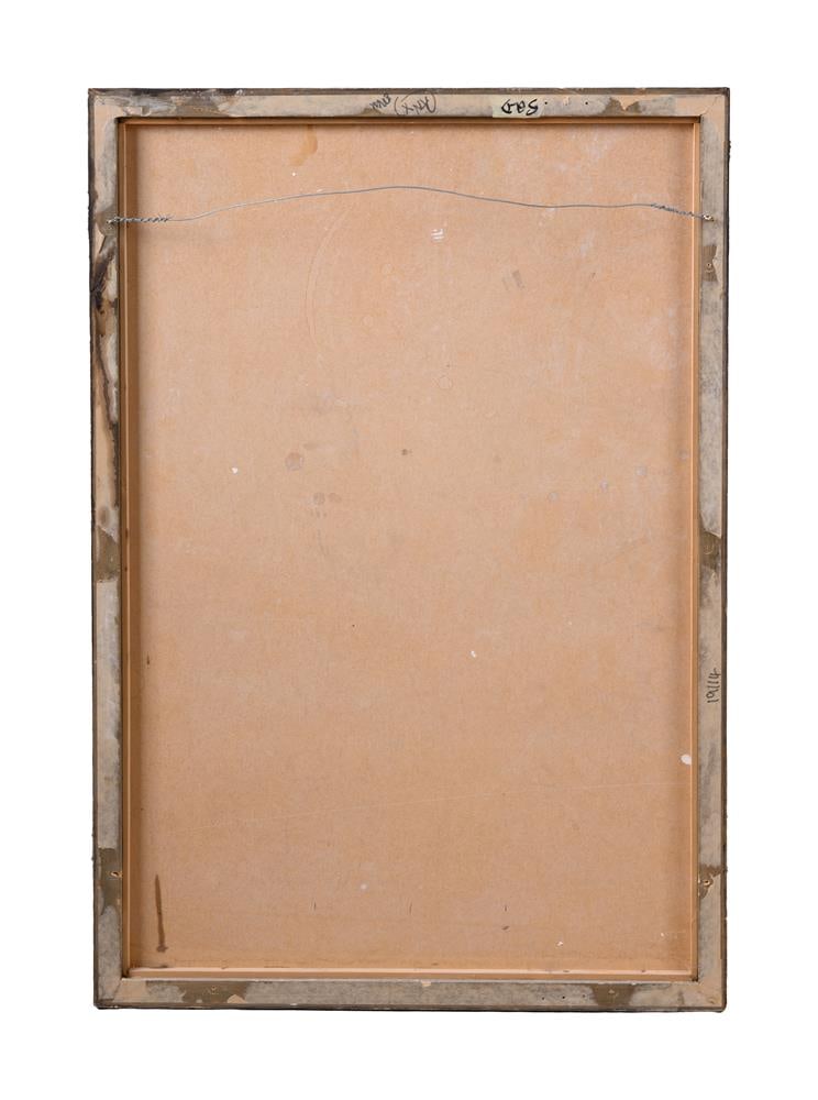 A PAIR OF EBONISED AND PARCEL GILT RECTANGULAR WALL MIRRORS, 20TH CENTURY - 5