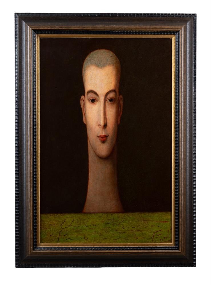 ITALIAN SCHOOL (20TH CENTURY), HEAD OF A YOUNG MAN (1 of 3)