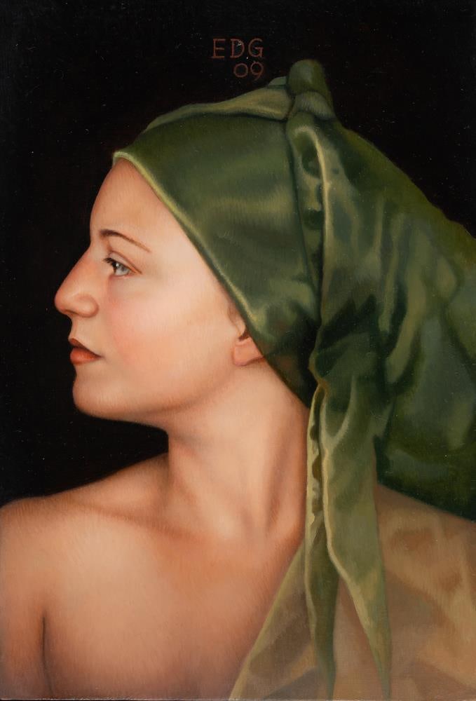 λ ELLEN DE GROOT (DUTCH B. 1959), HEAD OF A WOMAN IN PROFILE - 2