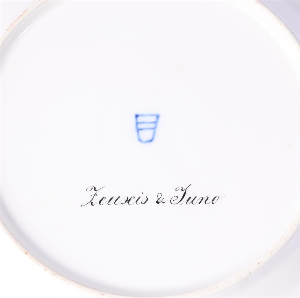 A VIENNA-STYLE BLUE-GROUND AND GILT PORCELAIN PART DESSERT SERVICE, FIRST QUARTER 20TH CENTURY - 3