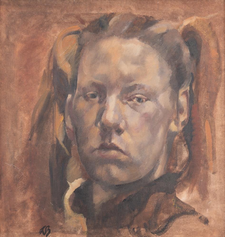 GERMAN SCHOOL (20TH CENTURY), PORTRAIT OF A YOUNG WOMAN - 2