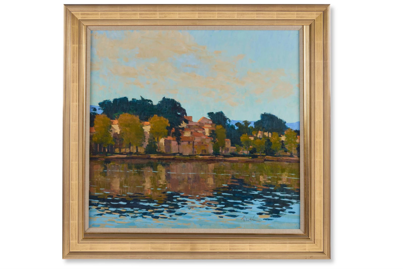 λ GEORGE DEVLIN (BRITISH 1937-2014), PEYRIAC DE MER (1 of 2)