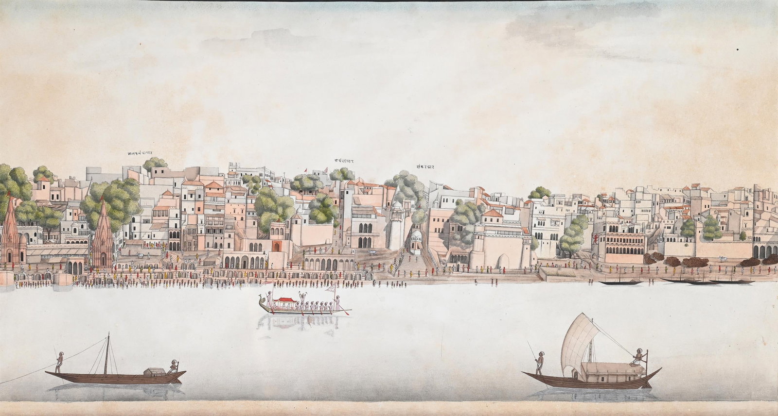 MURSHIDABAD ARTIST WORKING FOR JAMES HOARE (CIRCA 1790 -1795), BENARES (1 of 4)