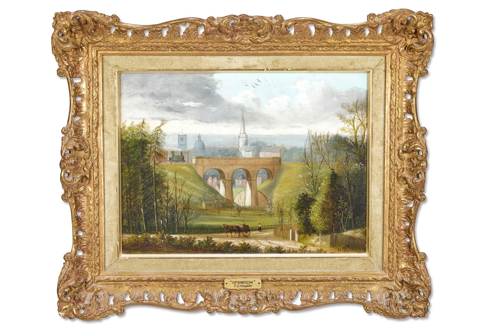 THOMAS SMYTH (BRITISH 1825-1906), VIEW OF IPSWICH (1 of 2)