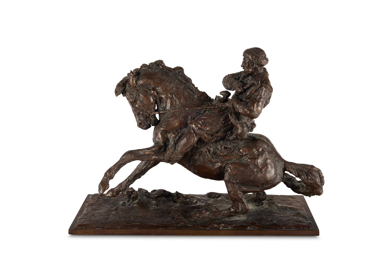 λ JONATHAN KENWORTHY (BRITISH B. 1943), SALUTE OF A CHAMPION (1 of 4)