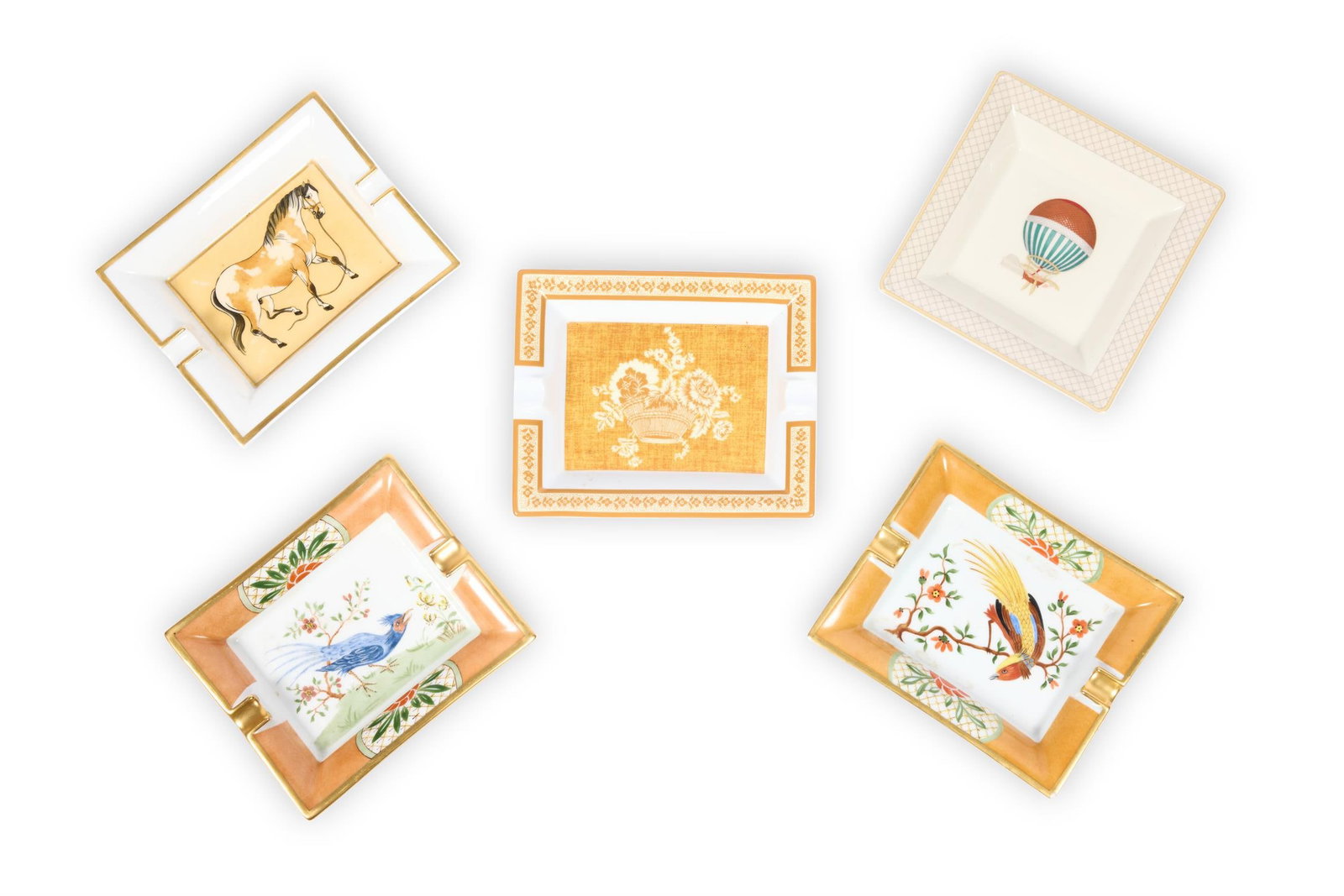 A GROUP OF THREE HERMÈS ASHTRAYS LATE 20TH/EARLY 21ST CENTURY (1 of 1)