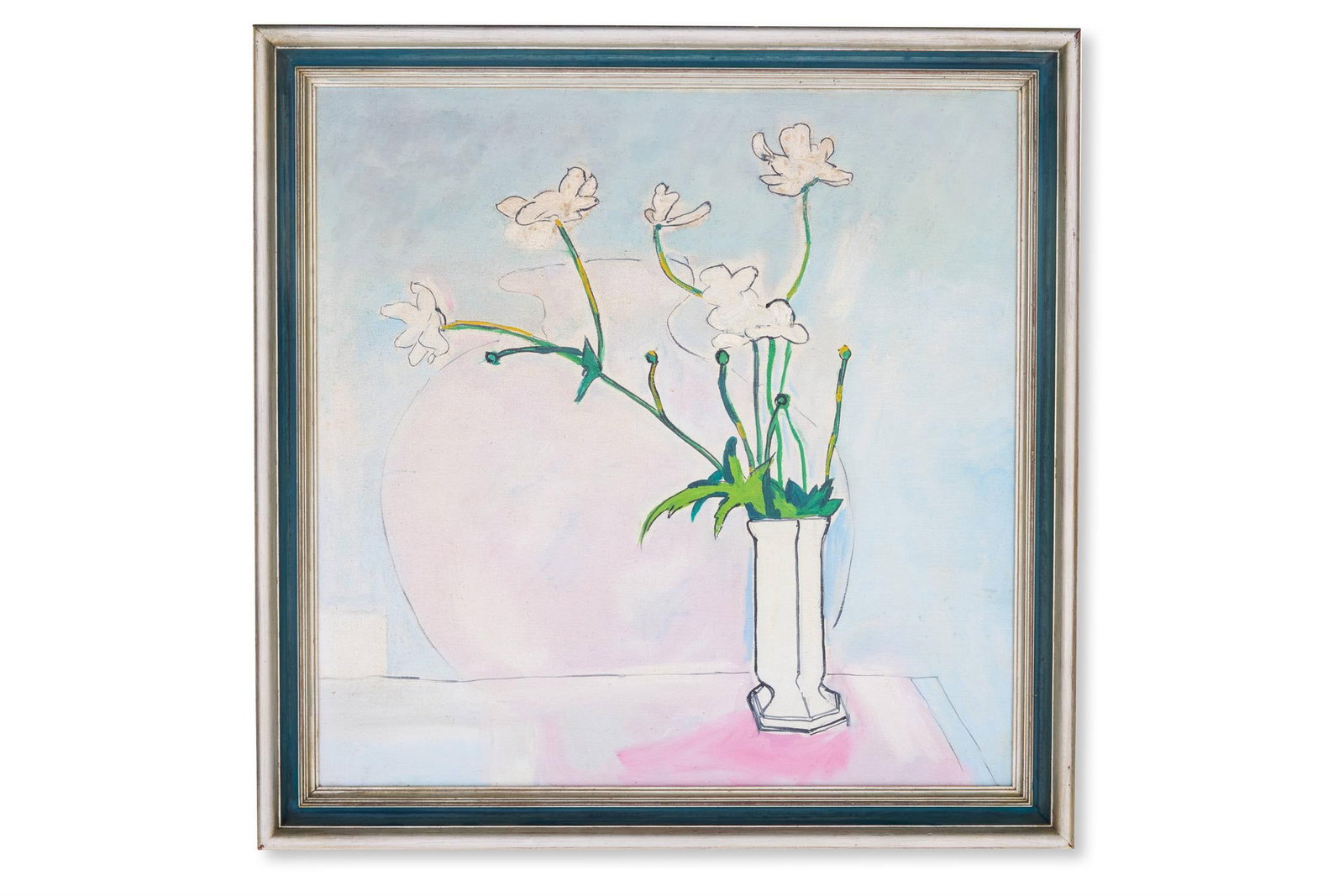 λ PHILIP SUTTON (BRITISH B. 1928), FLOWERS FROM MORFA TERRACE (1 of 2)