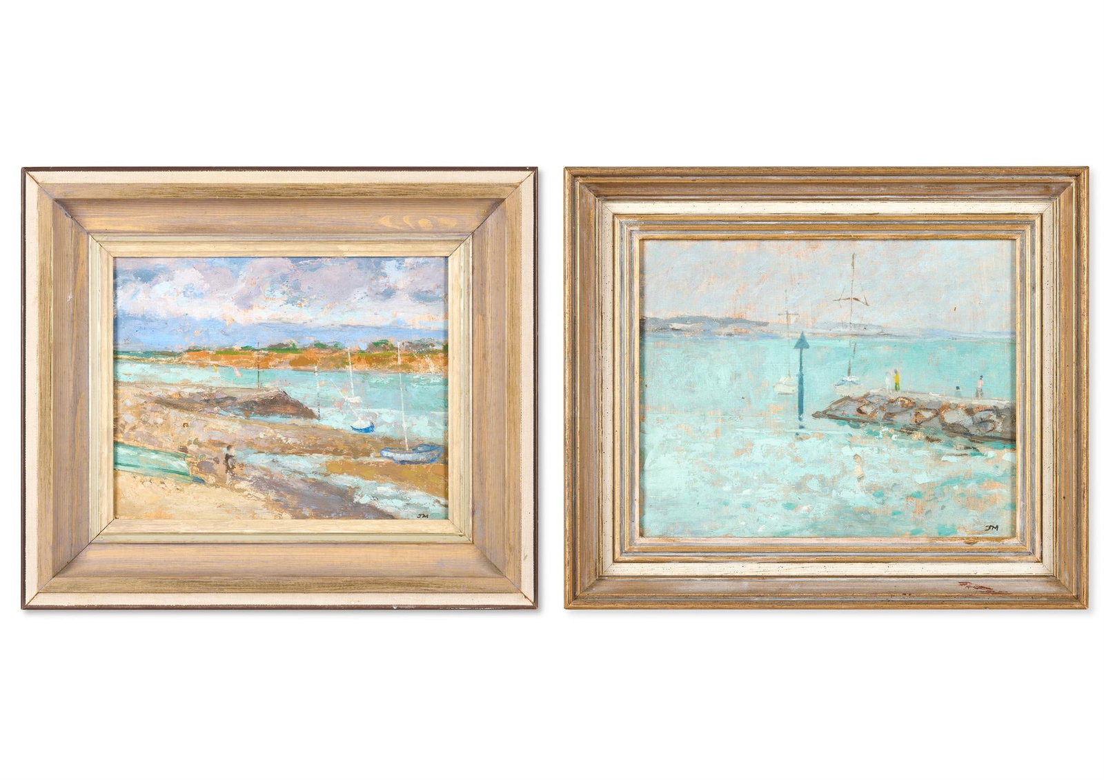 λ JACK MILLAR (BRITISH 1921-2006), QUIMIAC AND LE CROISIC (1 of 3)