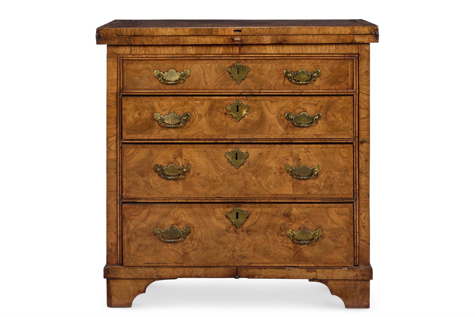 A GEORGE II WALNUT BACHELOR'S CHEST, CIRCA 1730 (1 of 4)