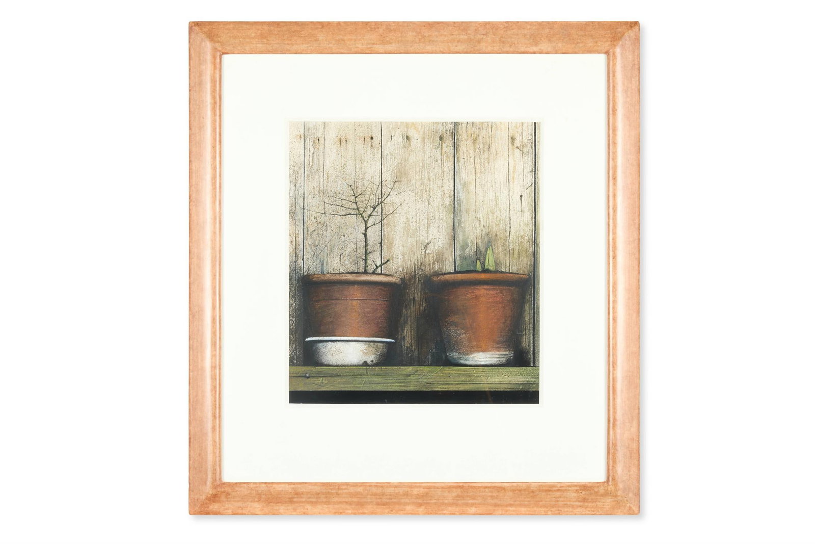 λ ANDREW HEMINGWAY (BRITISH B. 1955), TWO PLANT POTS (1 of 1)