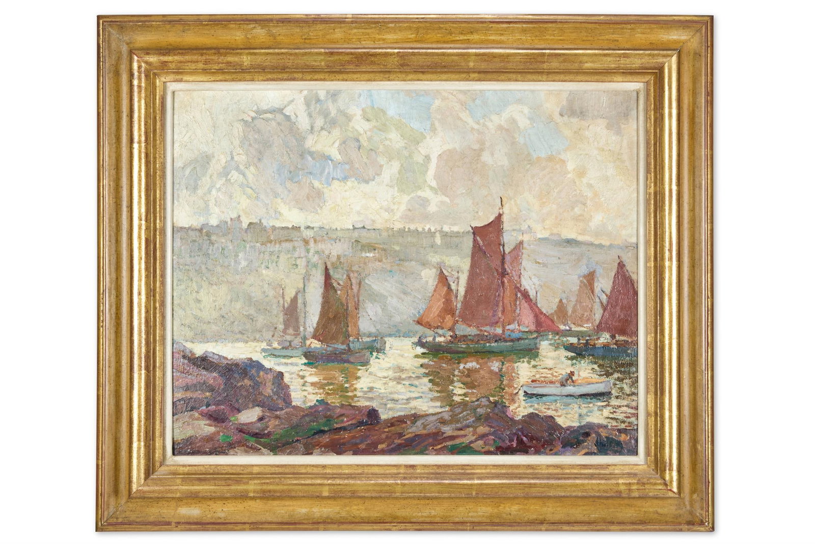 λ JOHN ANTHONY PARK (BRITISH 1880-1962), A PEACEFUL HAVEN (1 of 2)