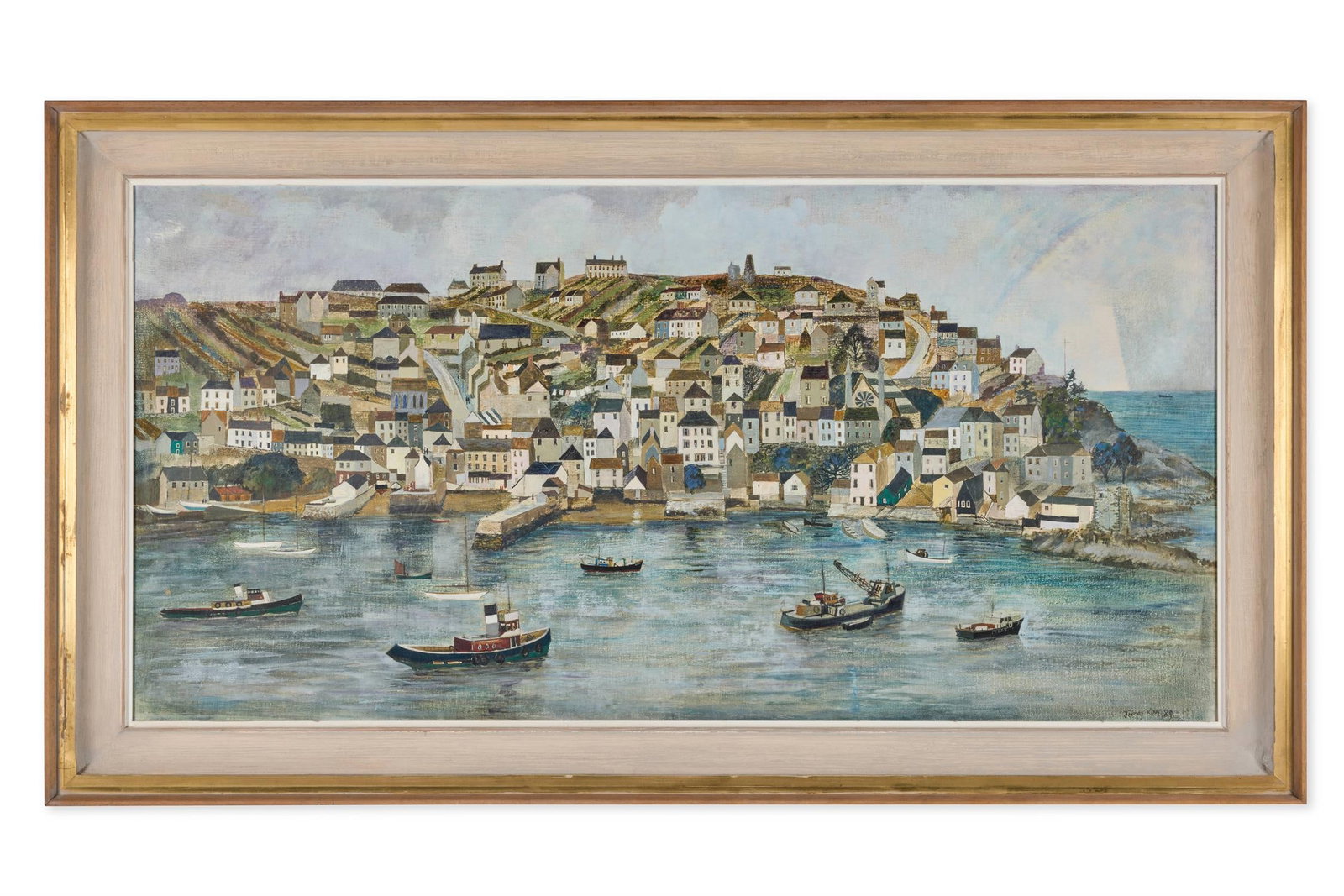 λ JEREMY KING (BRITISH 1933-2020), POLRUAN (1 of 2)