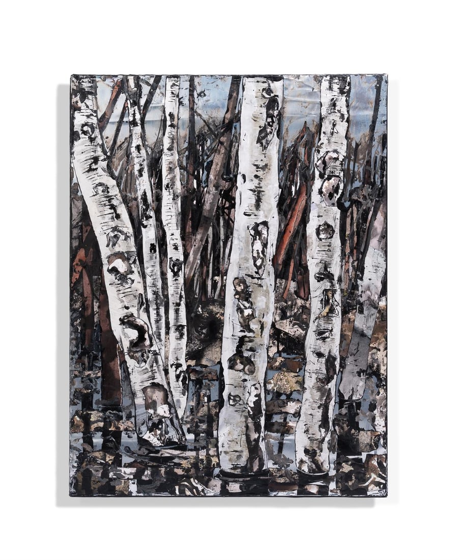 λ JAAP DE VRIES (DUTCH 1959-2014) BIRCH (NO. 6) (1 of 2)
