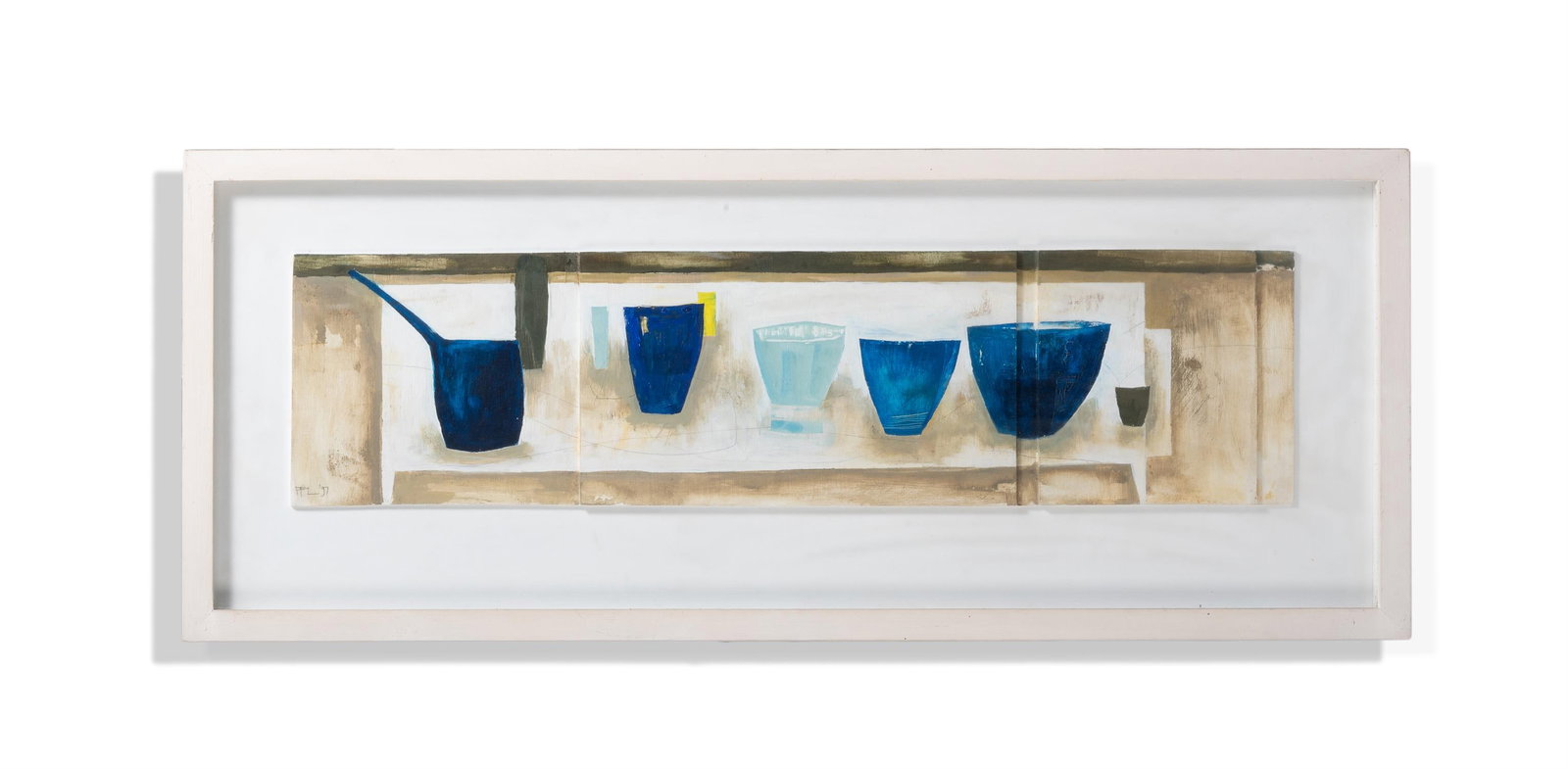 λ FFIONA LEWIS (BRITISH B.1964) BLUE - LIGHT, ULTRAMARINE, CERULEAN, PRUSSIAN (1 of 3)