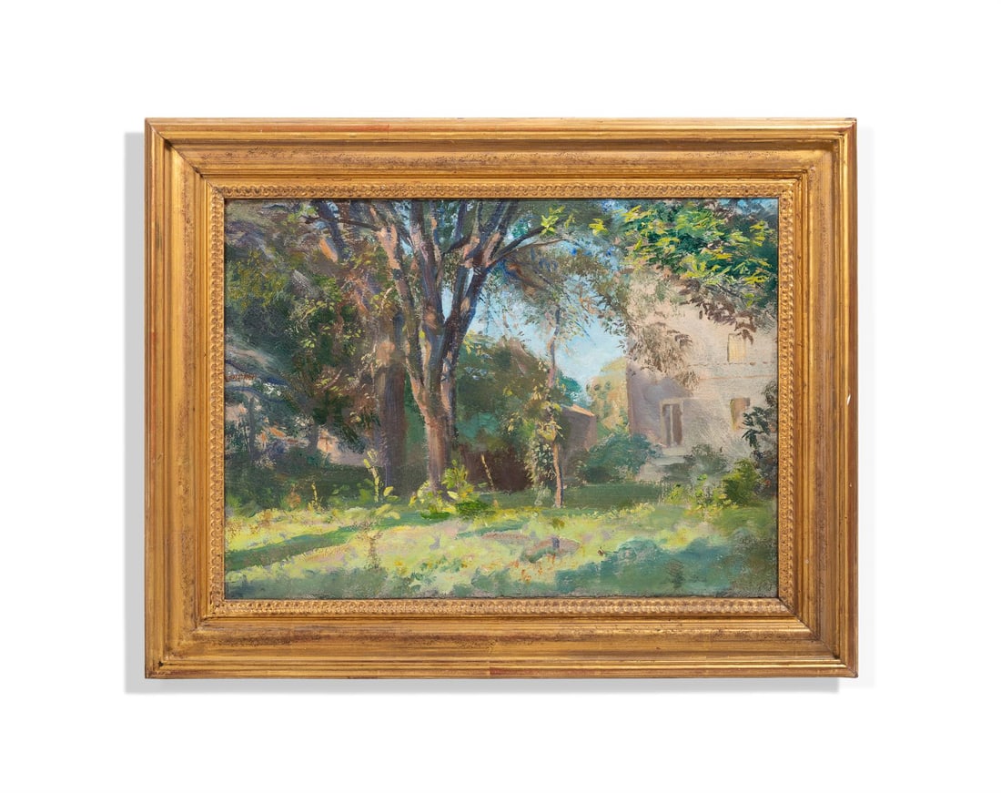 λ DOUGLAS STANNUS GRAY (BRITISH 1890-1959) THE ARTIST'S GARDEN (1 of 3)