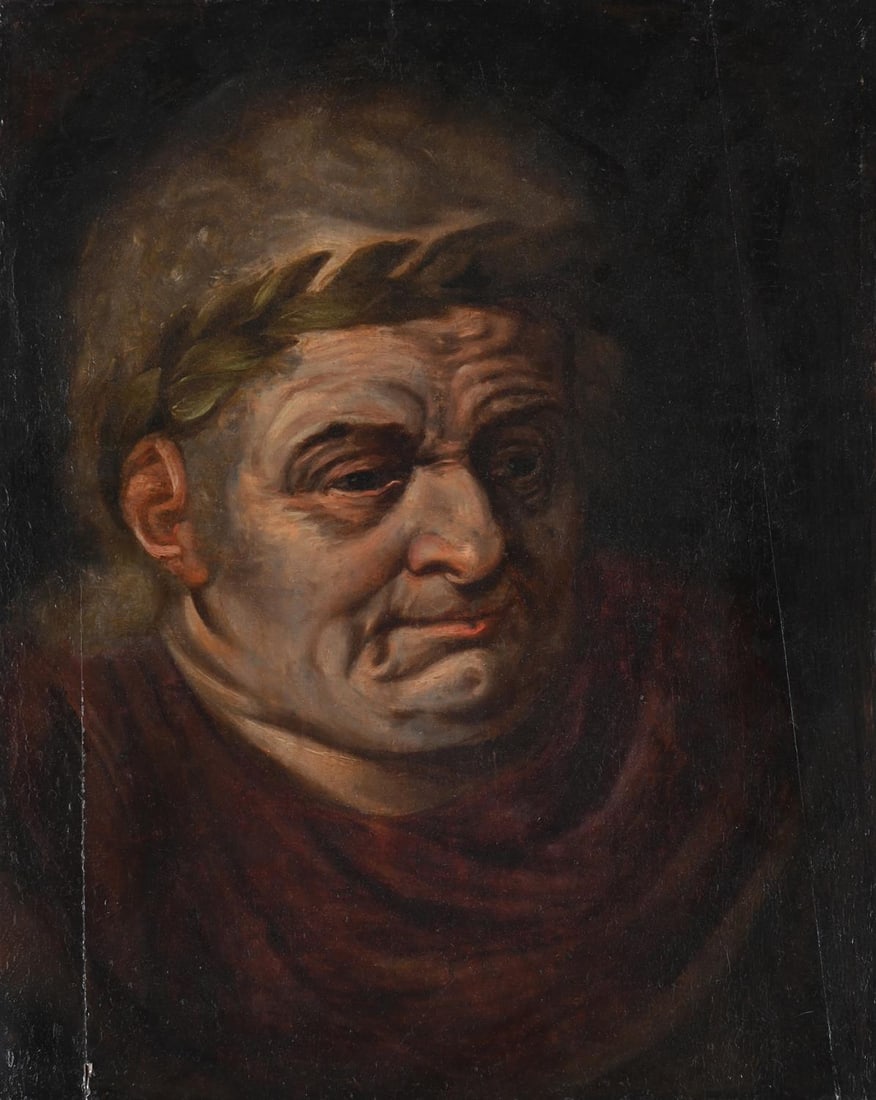 FOLLOWER OF PETER PAUL RUBENS, PORTRAIT OF CAESAR VITELLIUS (1 of 4)