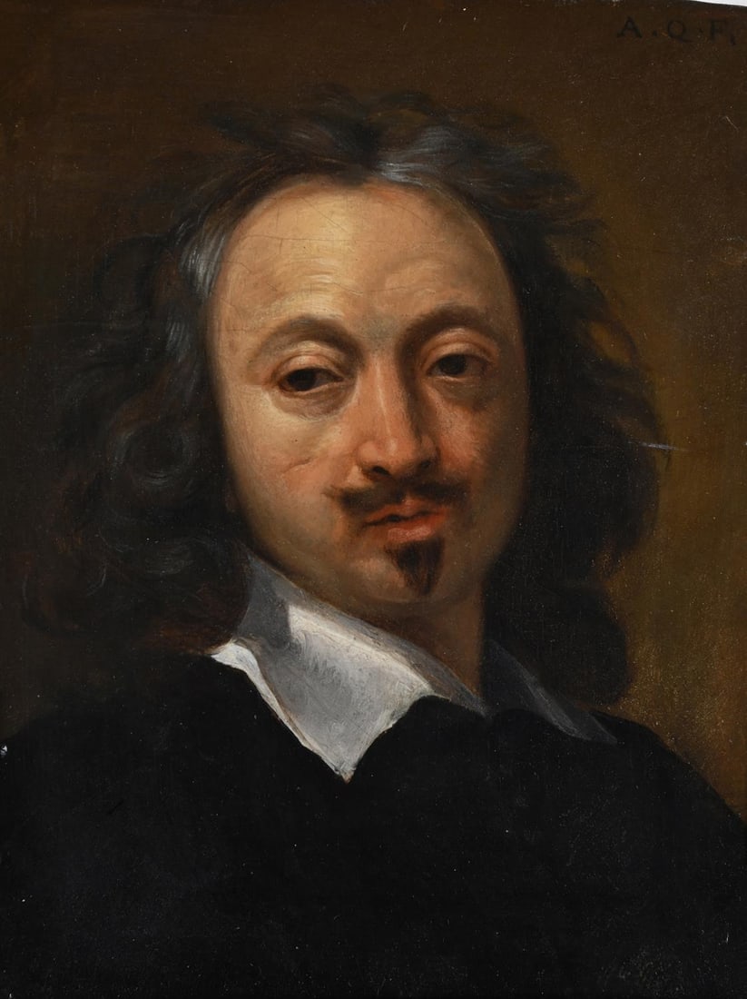 CIRCLE OF ARTUS QUELLINUS THE ELDER (FLEMISH 1609-1668), PORTRAIT OF A MAN (1 of 3)