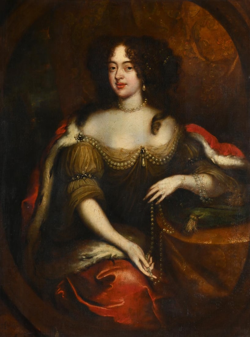 CIRCLE OF SIR PETER LELY (BRITISH 1618-1680), PORTRAIT CATHERINE OF BRAGANZA (1 of 3)