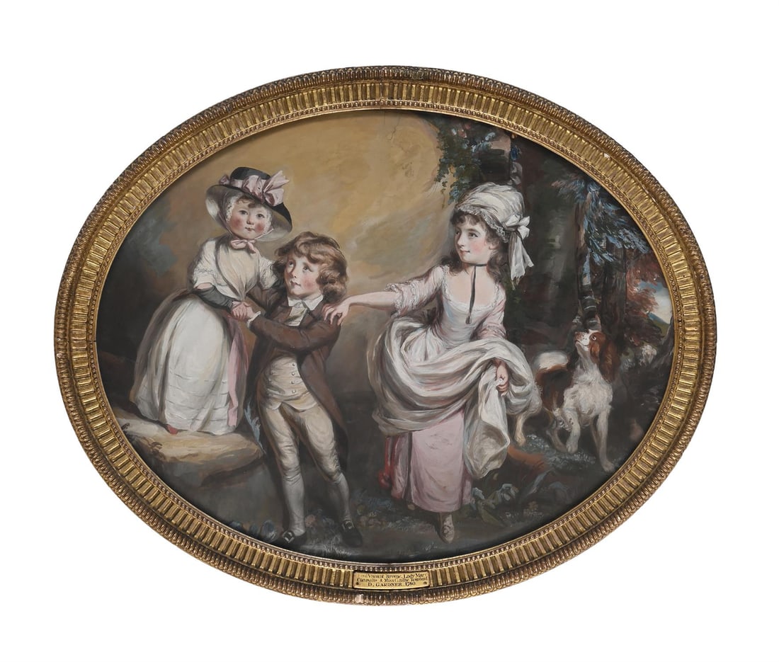 DANIEL GARDNER (BRITISH 1750-1805), PORTRAIT GROUP OF VISOUNT BROME (1774-1823) (1 of 4)