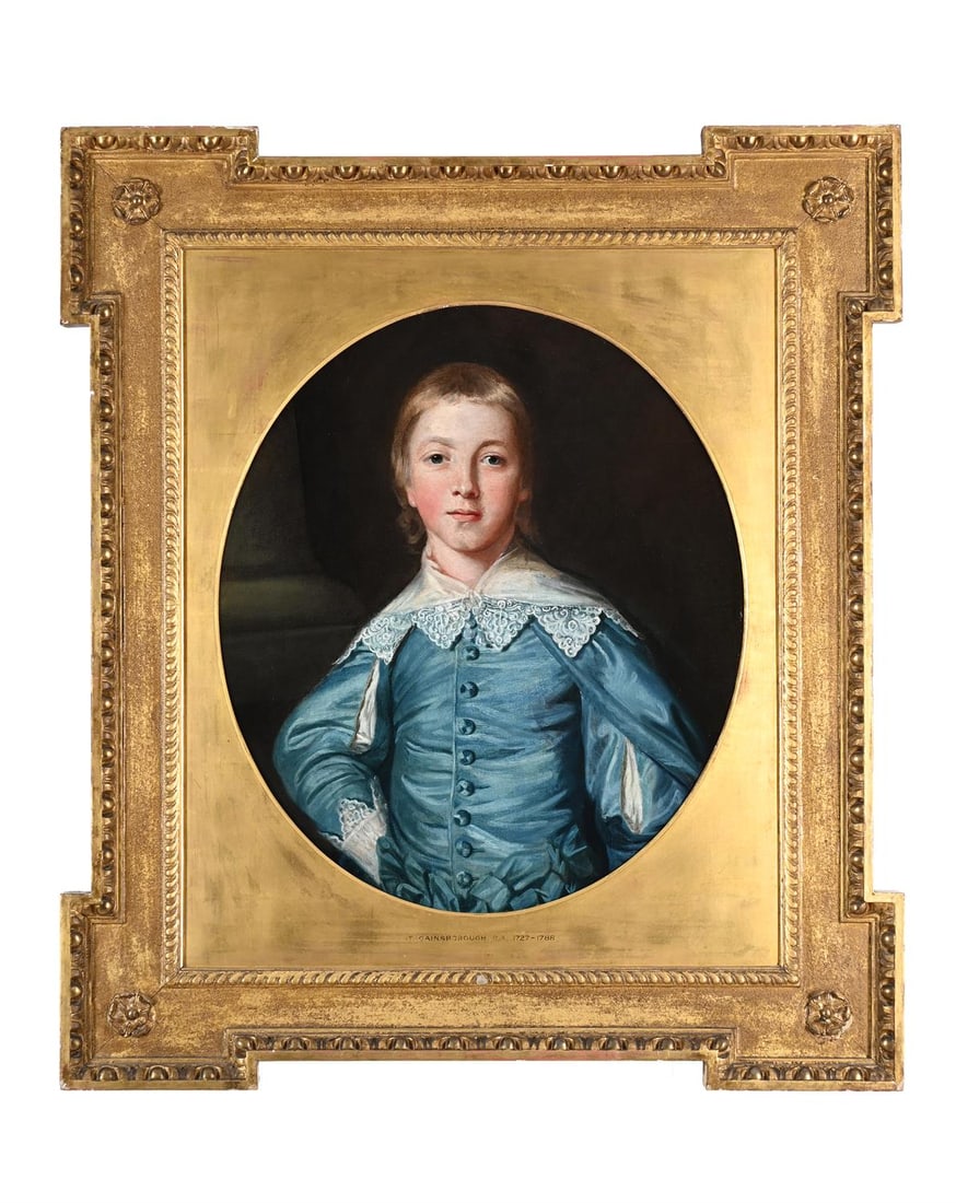THOMAS BEACH (BRITISH 1738-1806), PORTRAIT OF A YOUNG BOY (1 of 3)
