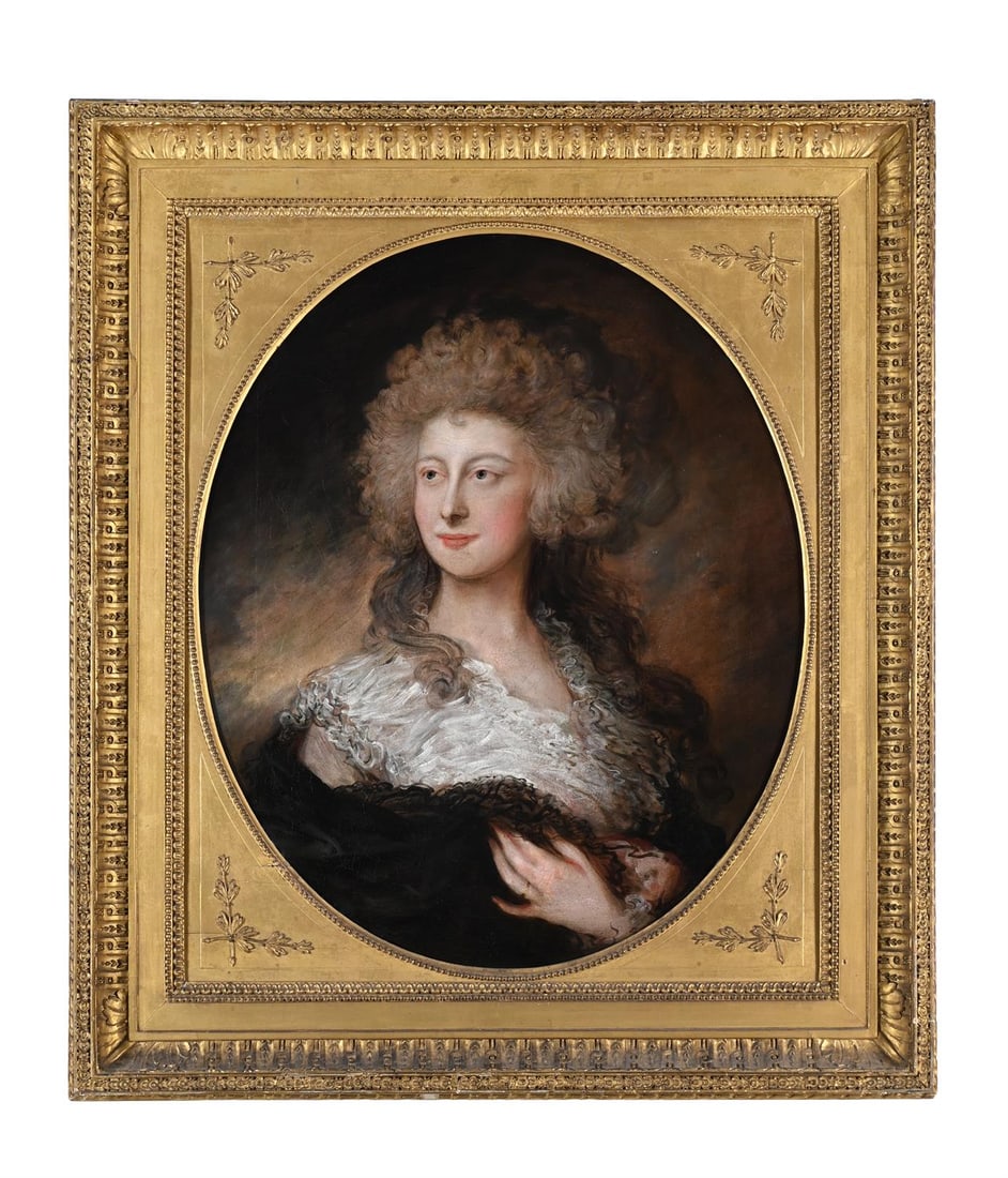 THOMAS GAINSBOROUGH (BRITISH 1727-1788), PORTRAIT OF ANNE ELIZABETH (1 of 3)