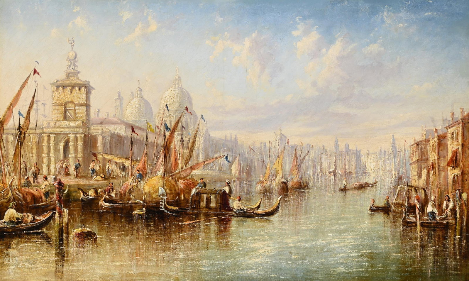 FRANCIS MOLTINO (ITALIAN 1818-1874), VENICE (1 of 4)