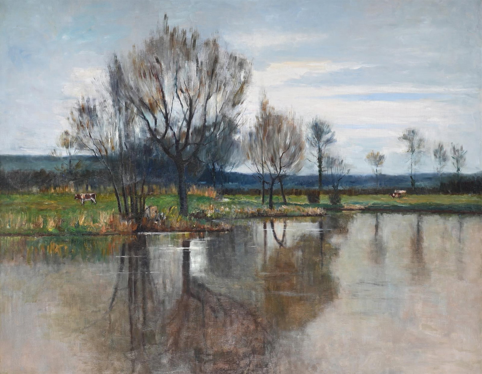 JOHN MACINTOSH MACINTOSH (SCOTTISH 1847-1913), ON THE KENNETT (1 of 3)