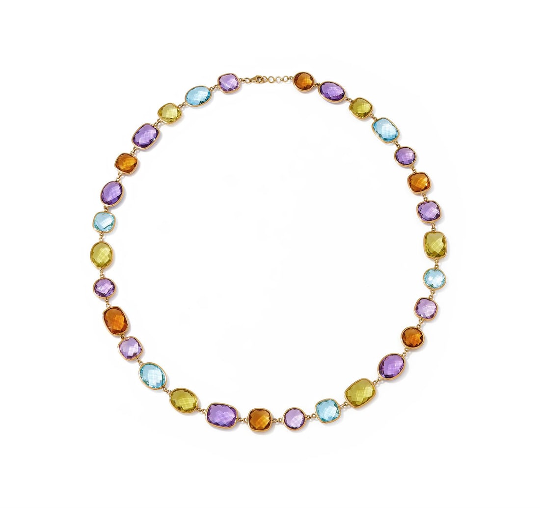 A GEM SET NECKLACE (1 of 2)