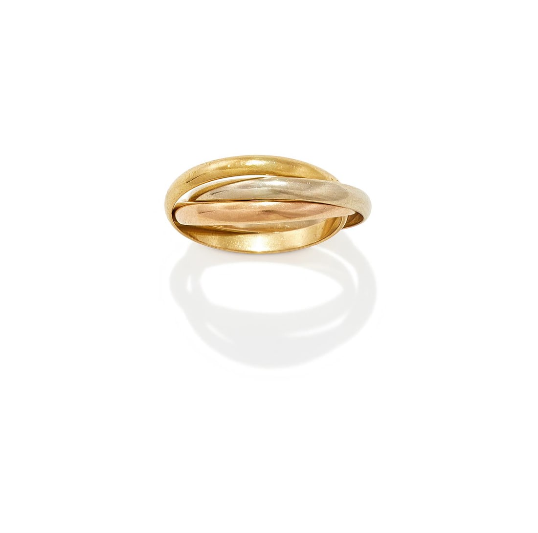 CARTIER, A 'TRINITY' RING - 2