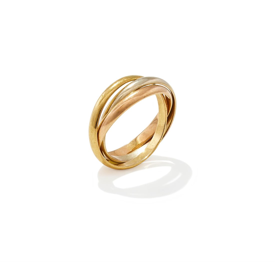 CARTIER, A 'TRINITY' RING - 3