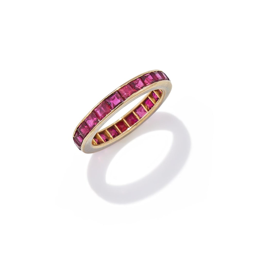 A RUBY ETERNITY RING (1 of 3)