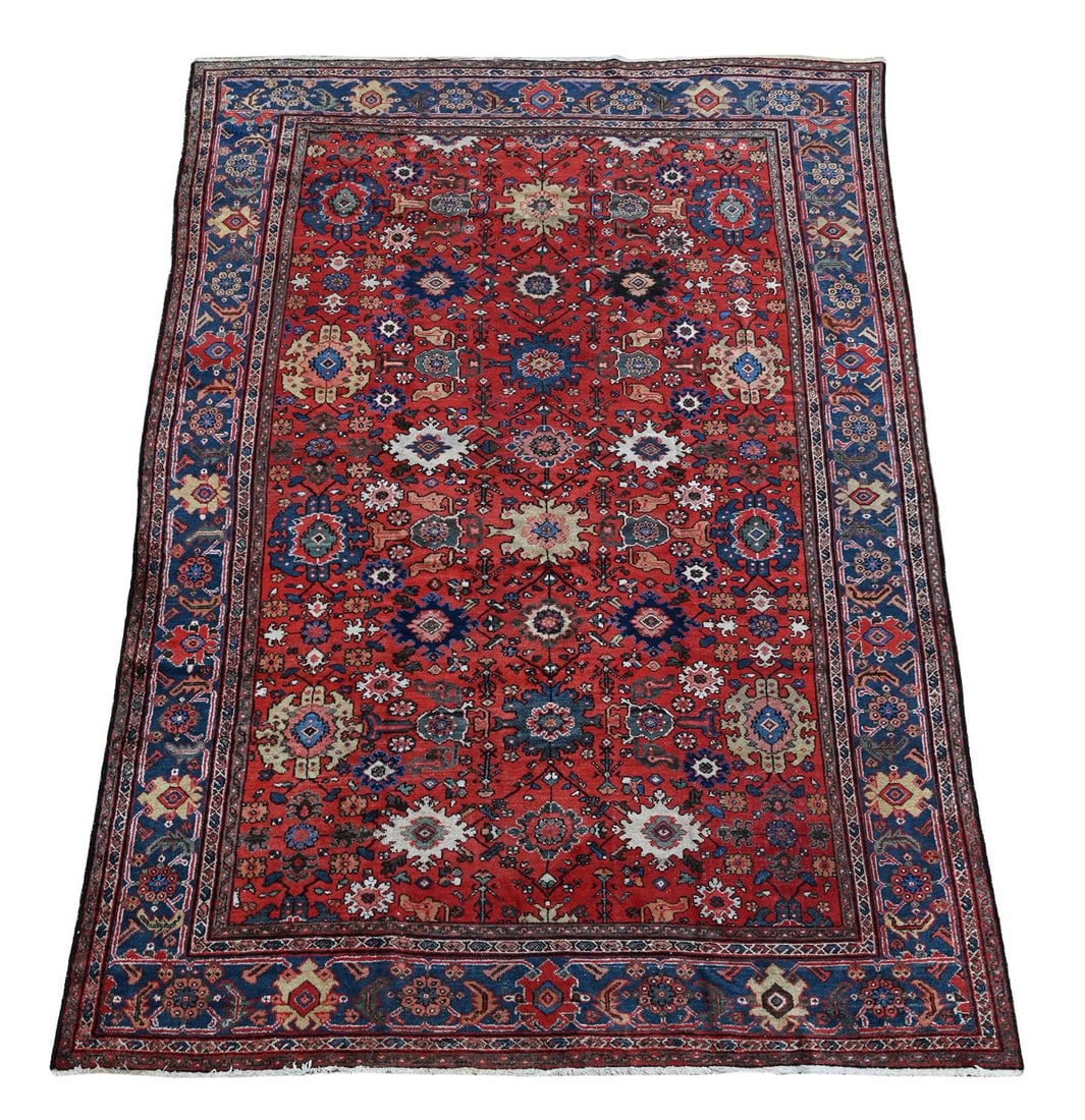 A ZIEGLER MAHAL CARPET, CIRCA 1890 (1 of 4)