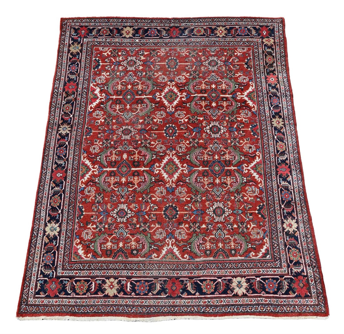 A MAHAL CARPET, CIRCA 1900 (1 of 4)
