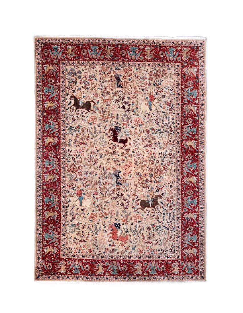 A TABRIZ CARPET (1 of 3)