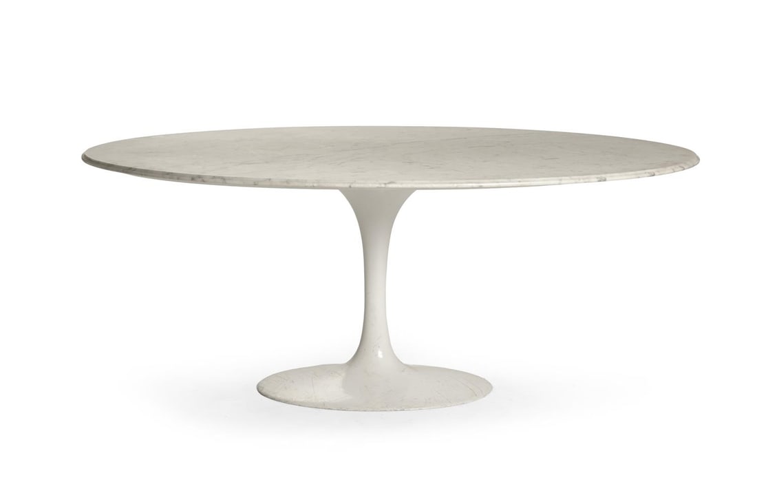 ATTRIBUTED TO EERO SAARINEN (FINNISH, 1910-1961), 'TULIP' TABLE, DESIGNED 1956-7 - 3