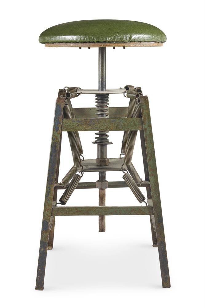 CHARLES E MILLER, DRAUGHTSMAN'S STOOL FOR AMERICAN CABINET CO. - 2