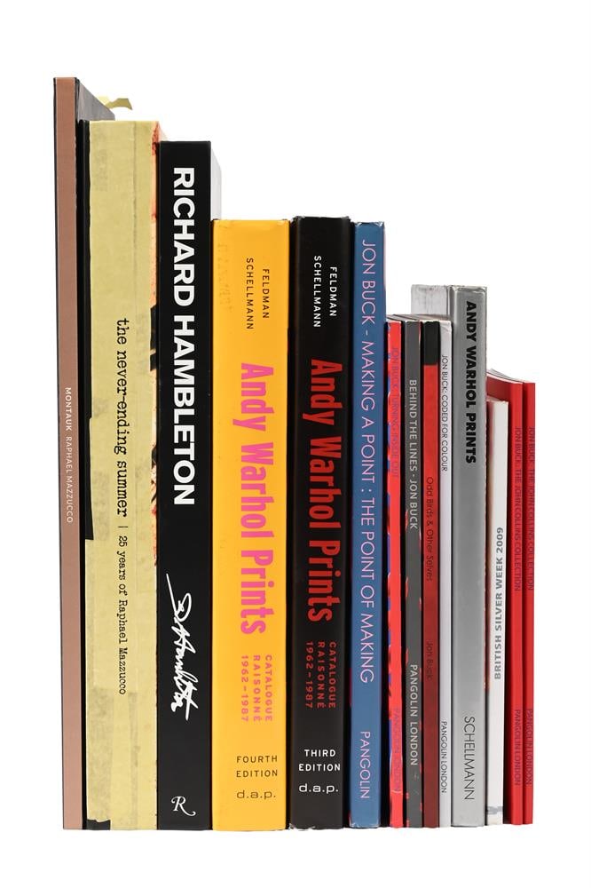 Ɵ A SMALL COLLECTION OF CONTEMPORARY ART BOOKS/COLLECTION GUIDES - 2