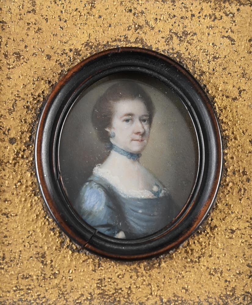Y BRITISH SCHOOL (18TH CENTURY), A PORTRAIT MINIATURE OF A LADY - 2