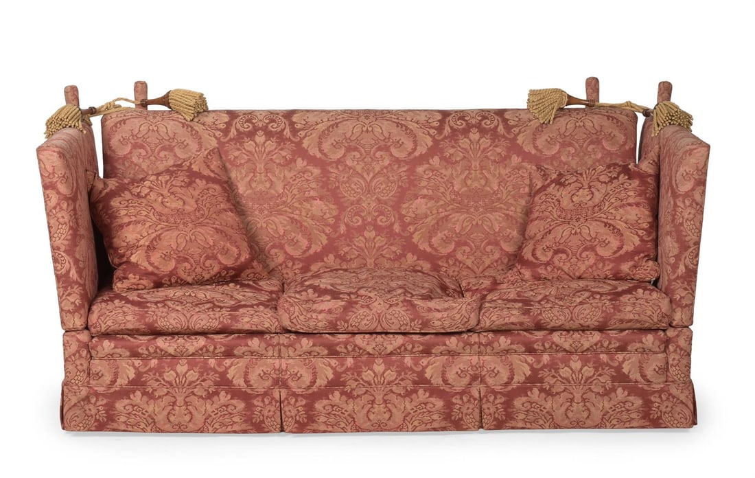 A TWO SEAT KNOLL SOFA, PROBABLY SECOND HALF 20TH CENTURY - 2
