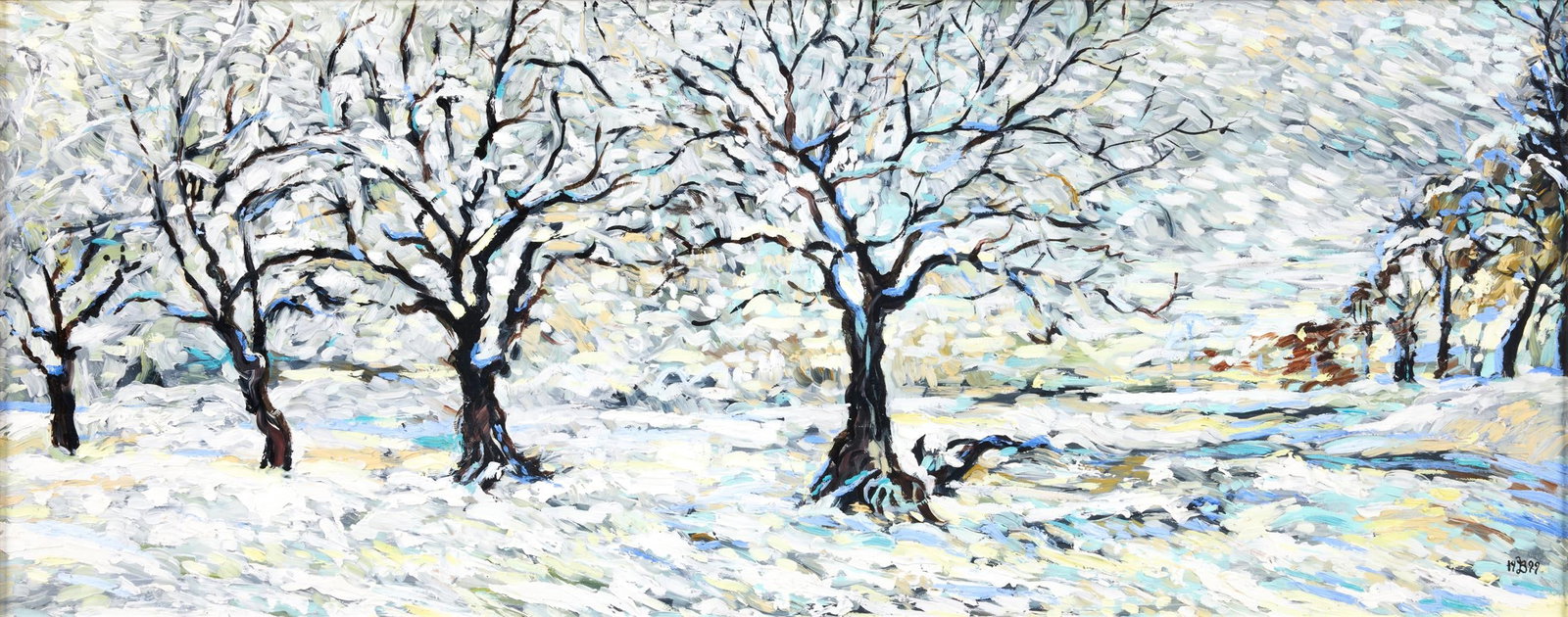 λ MARTIN BEEK (BRITISH B. 1958), DEEPEST DECEMBER - 2