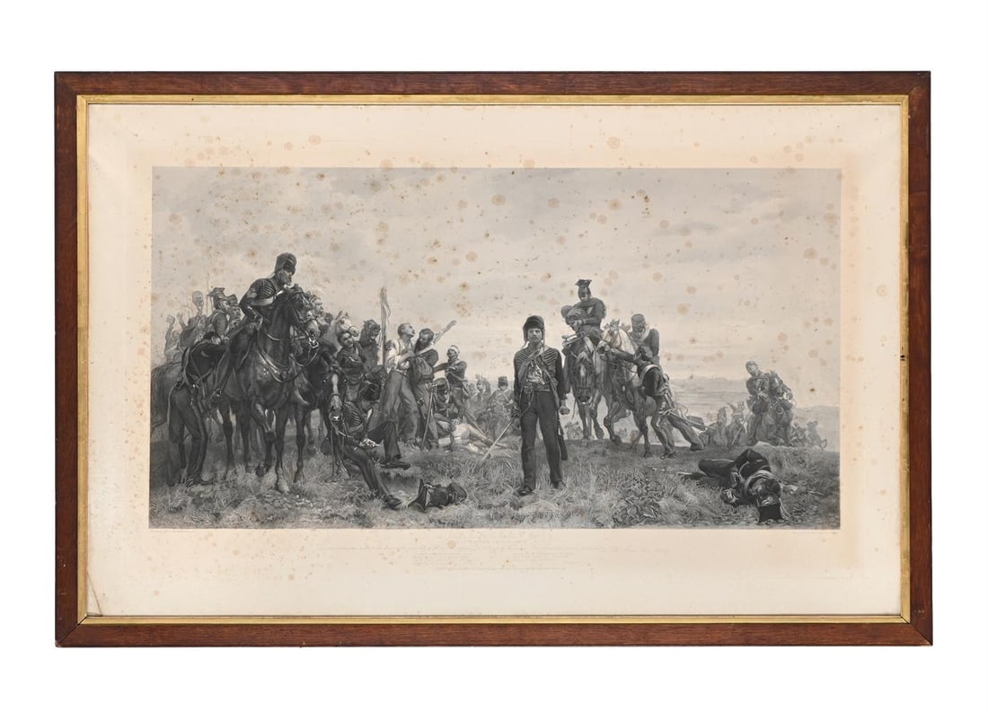 AFTER ELIZABETH SOUTHERDEN THOMPSON (BRITISH 1846-1933), FOUR MILITARY PRINTS - 4
